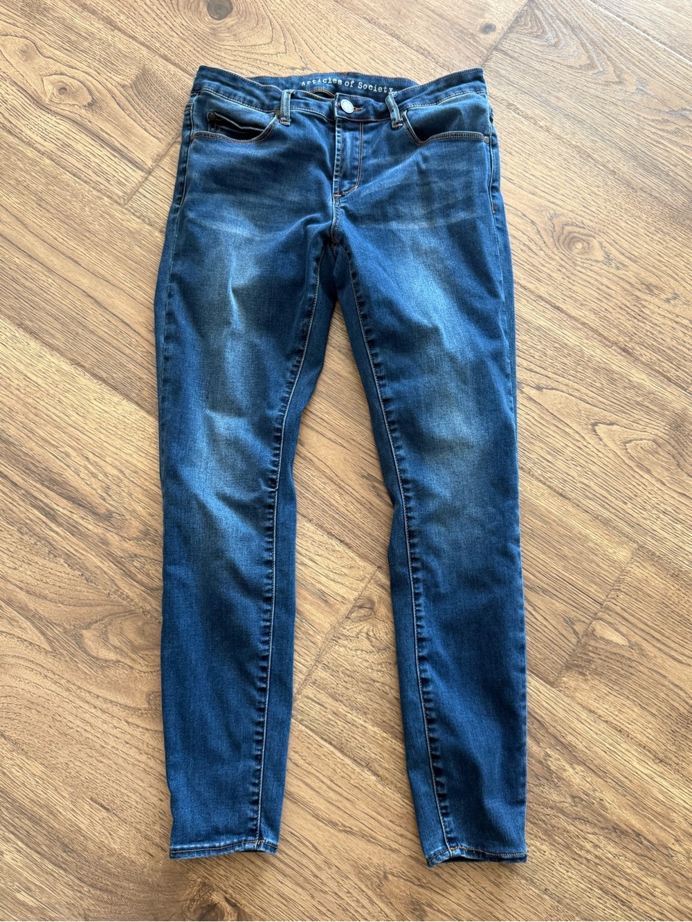 Articles Of Society Dark Blue Skinny Jeans